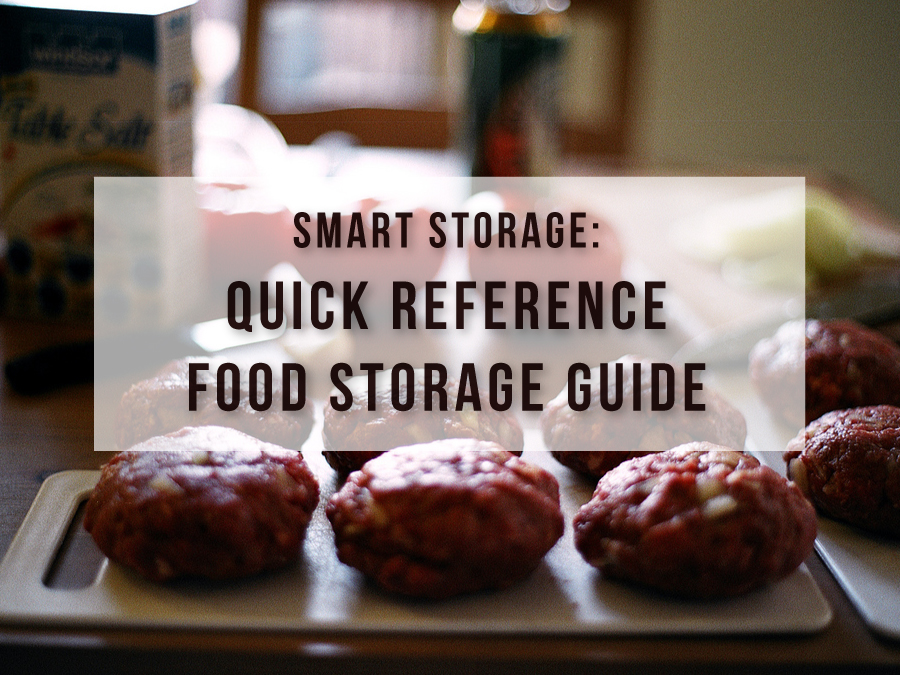 Smart Storage: Quick Reference Food Storage Guide