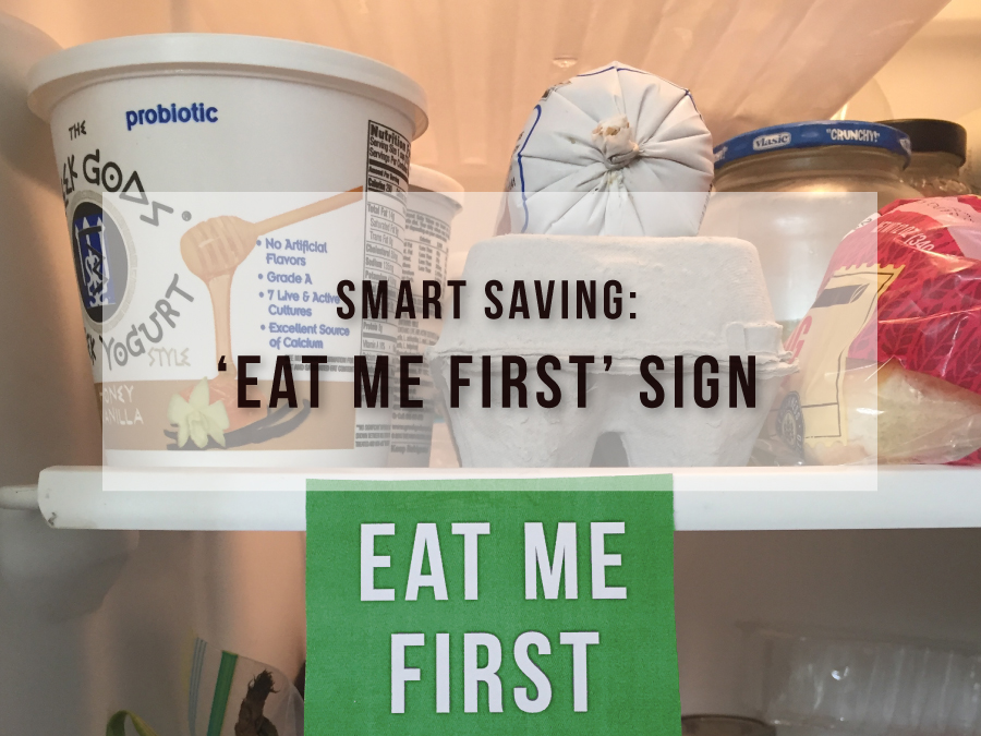‘Eat Me First’ Sign