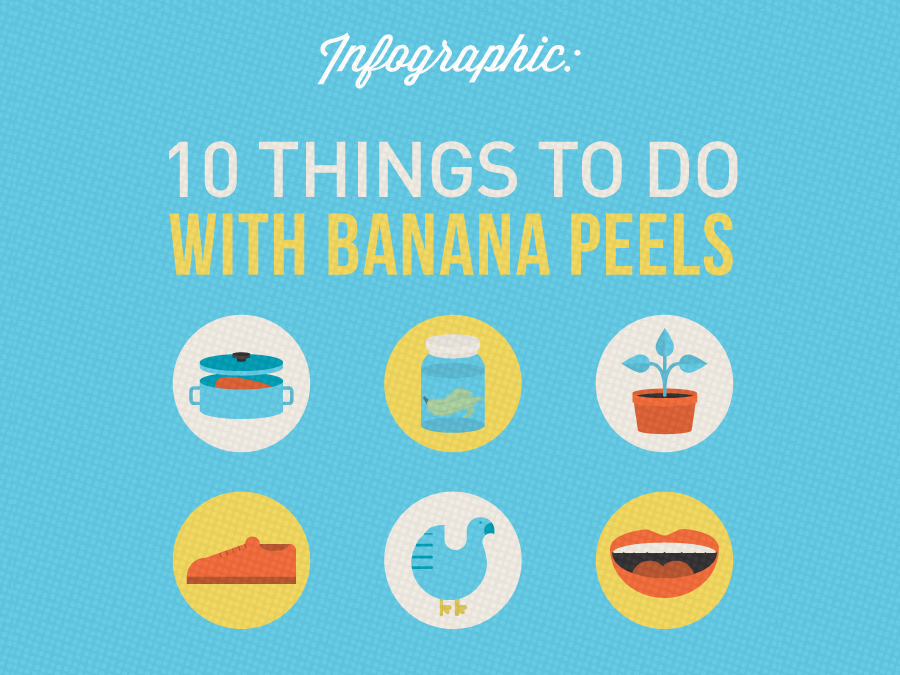 10 Things to do with Banana Peels